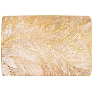 Mata dekoracyjna GLOSSY wzór 7 złota RAVI